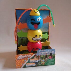 FUN BANZAI SPINNING FRIENDS SPRINKLER TOY BNIP